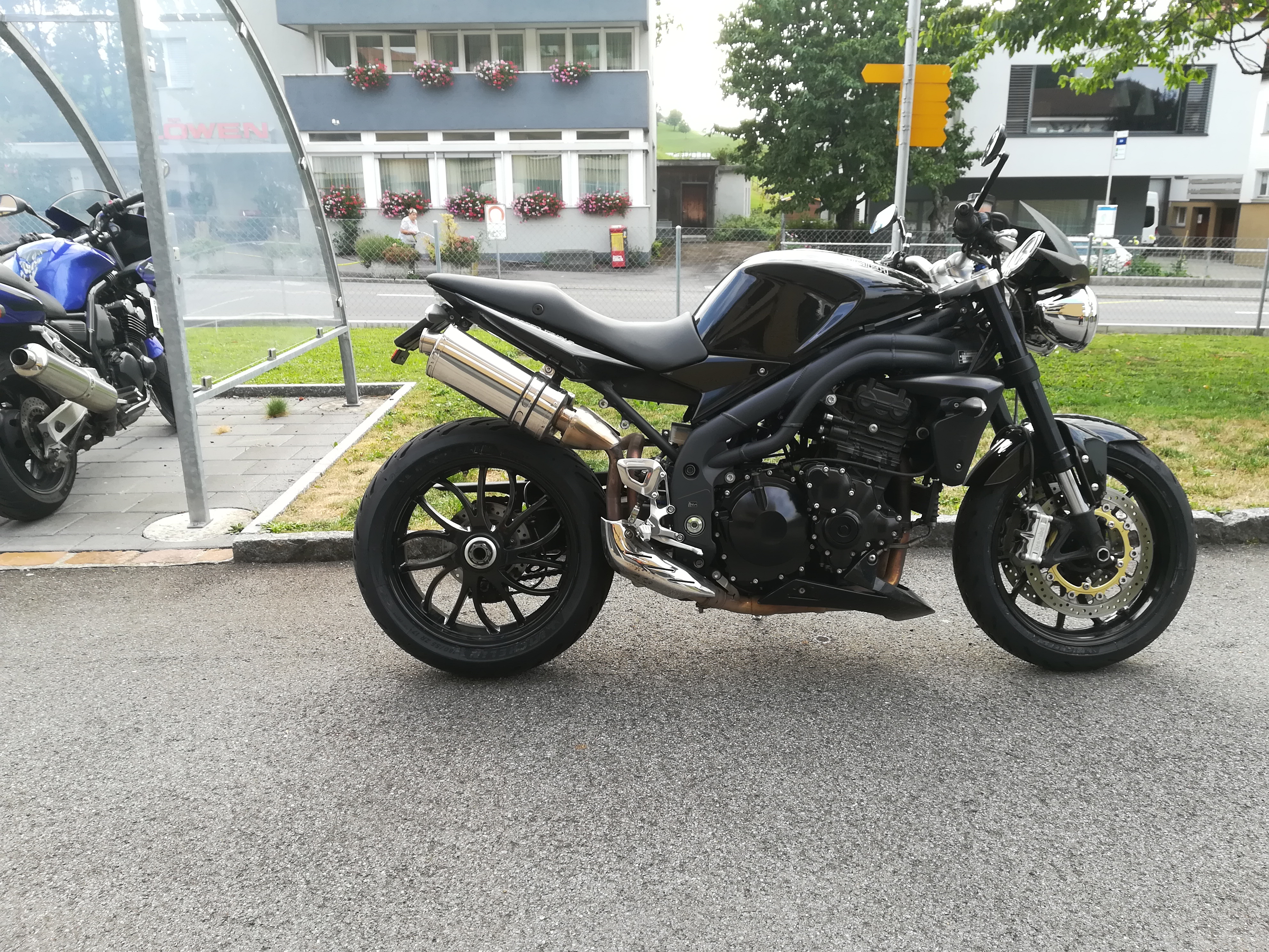 Speed Triple 1050, Heckumbau, Nachher