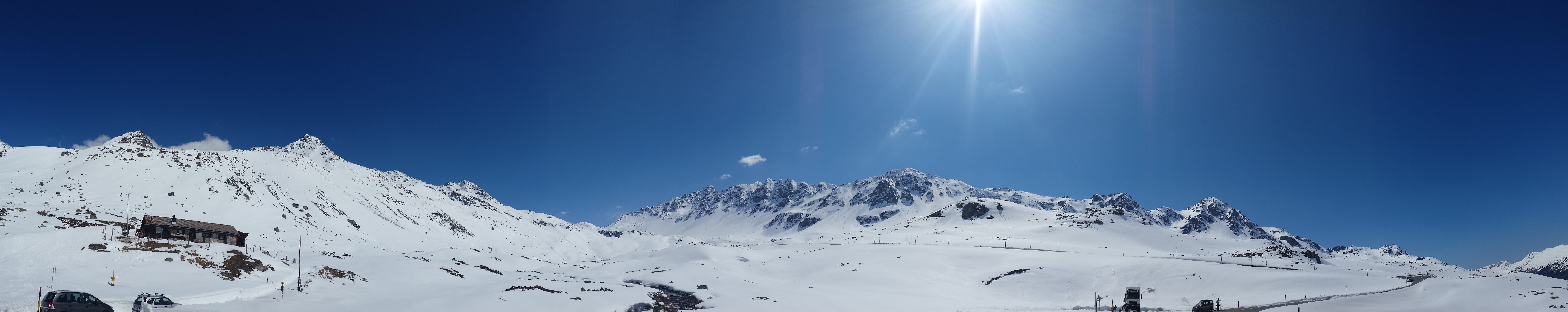 Gotthard im Schnee