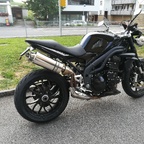 Speed Triple 1050, Heckumbau, N achher