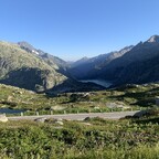 Pause auf dem Grimsel