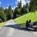 irgendwo auf einer Verbindungsstrasse zum Schallenberg