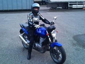 my Honda CBF 500