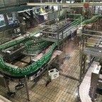 Kurzer Besuch in der Valser-Mineralwasserfabrik in Vals