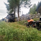 KTM 990 SMT uf dä Alm