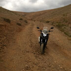 unterwegs mit der Honda CB 500X auf Lanzarote